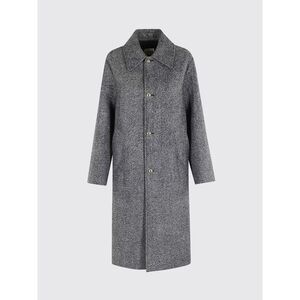 Semicouture Coat Woman Grey